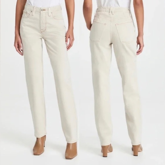 _ NEW w/tags GOOD AMERICAN Good '90s Icon high waist straight leg jeans - 6 - Picture 11 of 16